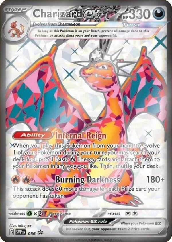 Charizard ex 056 Holofoil SV: Scarlet & Violet Promo Cards Charizard ex 056 Holofoil SV: Scarlet & Violet Promo Cards