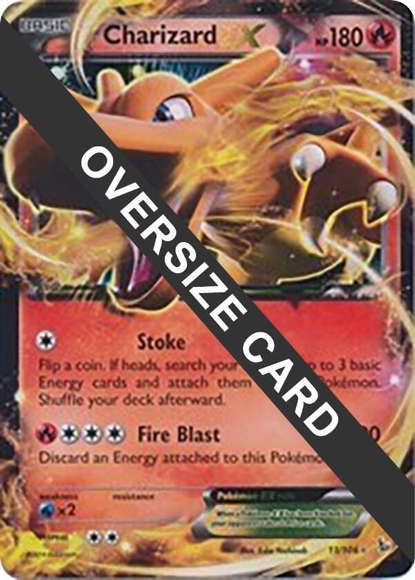 Charizard EX 11/106 011/106 Holofoil Jumbo Cards