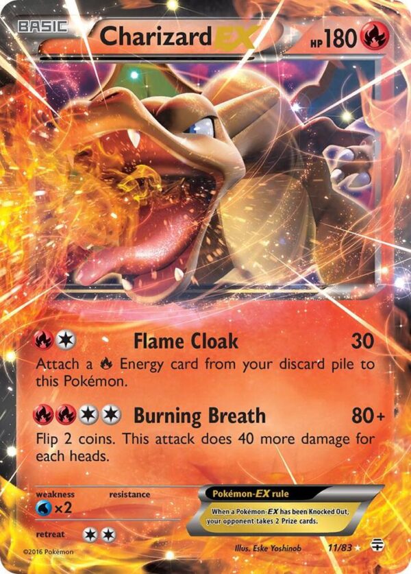 Charizard EX 11/83 Holofoil Generations