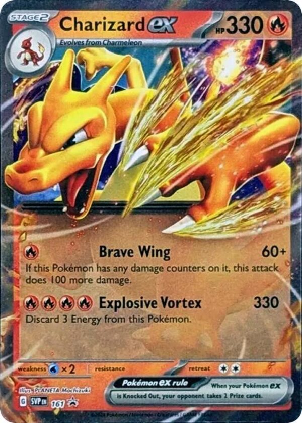 Charizard ex 161 Holofoil SV: Scarlet & Violet Promo Cards