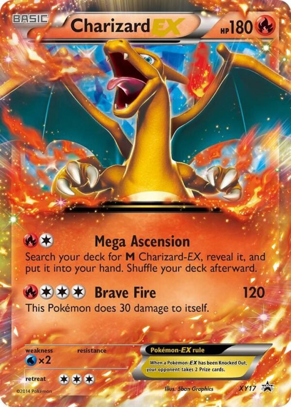 Charizard EX XY17 Holofoil XY Promos