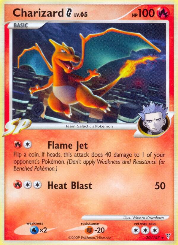 Charizard G 20 Reverse Holofoil Supreme Victors