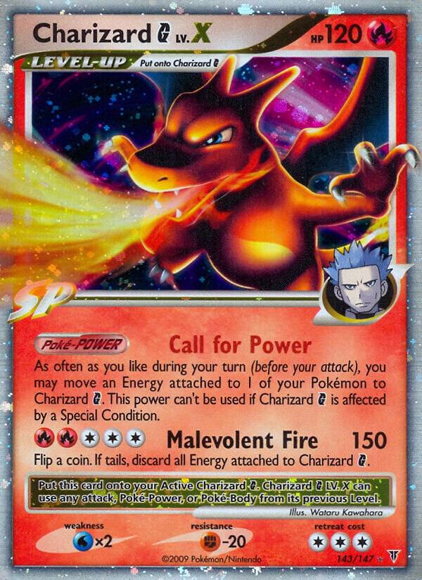 Charizard G Lv.X 143 Holofoil Supreme Victors Charizard G Lv.X 143 Holofoil Supreme Victors