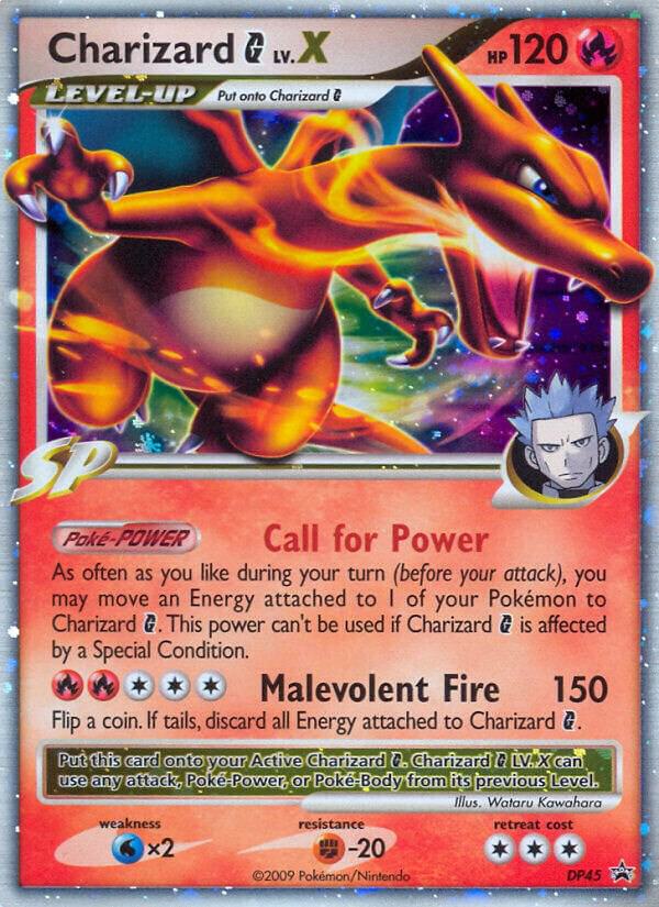 Charizard G LV.X DP45 Holofoil Diamond and Pearl Promos Charizard G LV.X DP45 Holofoil Diamond and Pearl Promos