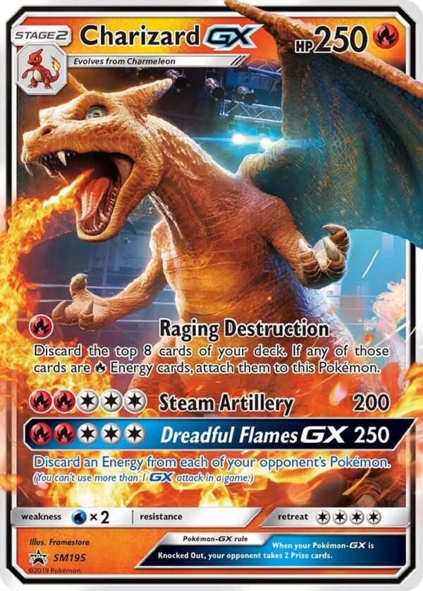 Charizard GX SM195 Holofoil SM Promos Charizard GX SM195 Holofoil SM Promos