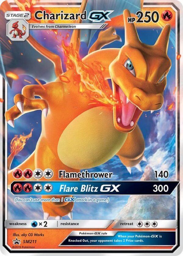Charizard GX SM211 Holofoil SM Promos Charizard GX SM211 Holofoil SM Promos