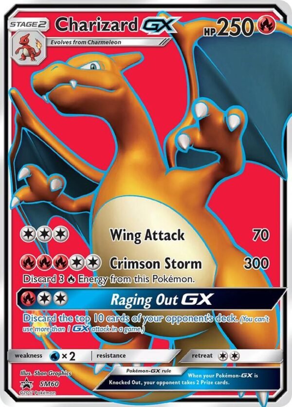 Charizard GX SM60 Holofoil SM Promos Charizard GX SM60 Holofoil SM Promos
