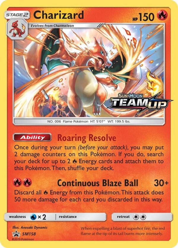 Charizard SM158 Holofoil SM Promos