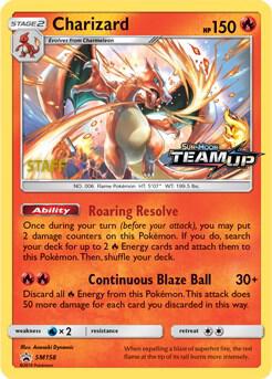 Charizard SM158 [Staff] Holofoil SM Promos