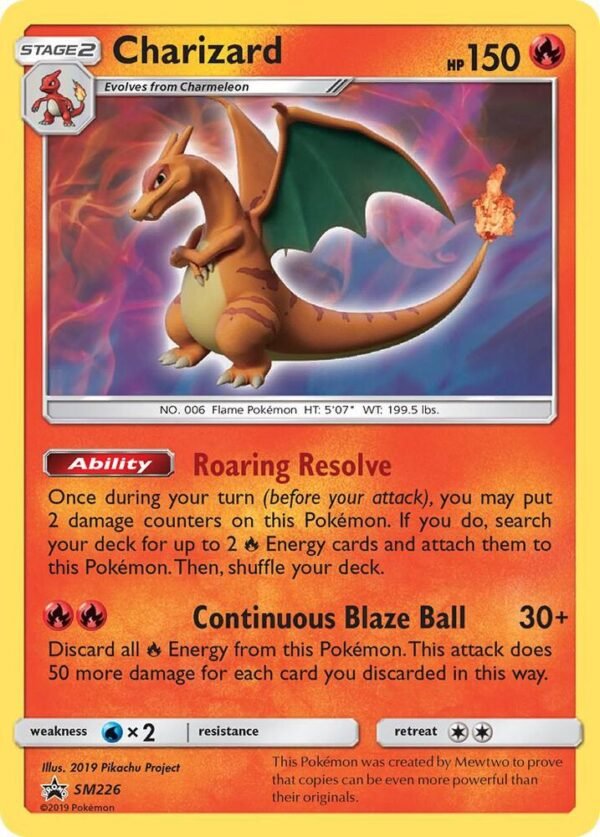 Charizard SM226 Holofoil SM Promos Charizard SM226 Holofoil SM Promos