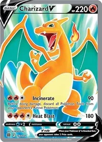 Charizard V (Full Art) | 153/172 | Holofoil | SWSH09: Brilliant Stars