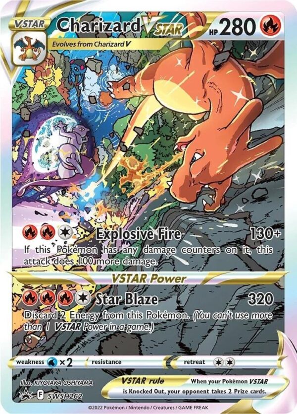 Charizard VSTAR SWSH262 Holofoil SWSH: Sword & Shield Promo Cards