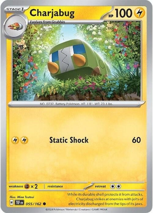 Charjabug 055/162 Normal SV05: Temporal Forces Charjabug 055/162 Normal SV05: Temporal Forces