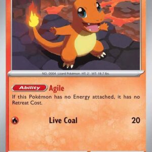 Charmander 011/094 Reverse Holofoil ME02: Phantasmal Flames