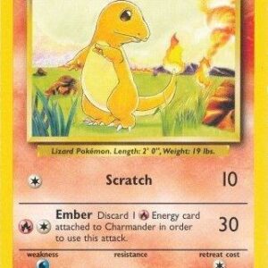 Charmander 046/102 Normal Base Set Charmander 046/102 Normal Base Set