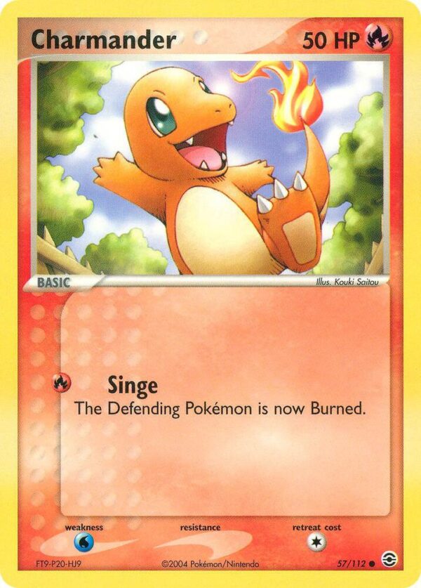 Charmander 057/112 Normal FireRed & LeafGreen