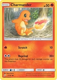 Charmander (11) | 11/181 | Reverse Holofoil | SM - Team Up