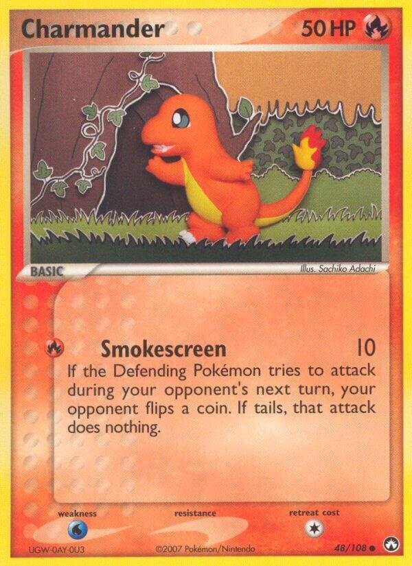 Charmander 48/108 Reverse Holofoil Power Keepers Charmander 48/108 Reverse Holofoil Power Keepers