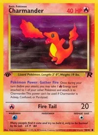 Charmander | 50/82 | 1st Edition | Team Rocket
