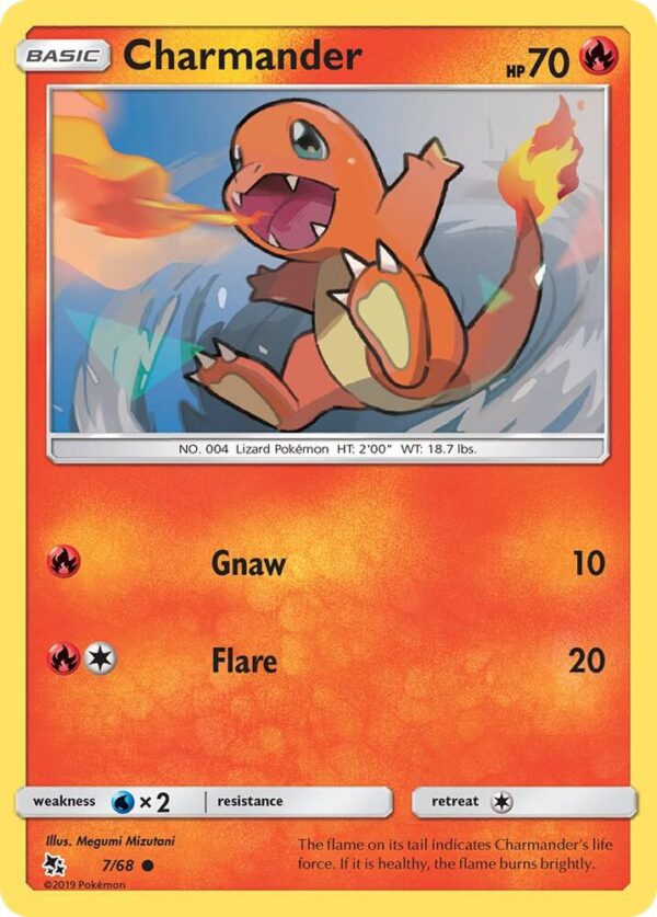 Charmander 7/68 Normal Hidden Fates