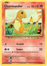 Charmander | 9/108 | Normal | XY - Evolutions