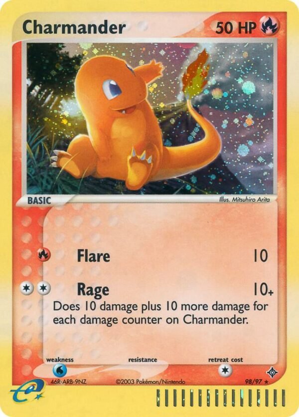 Charmander 98/97 Holofoil Dragon Charmander 98/97 Holofoil Dragon