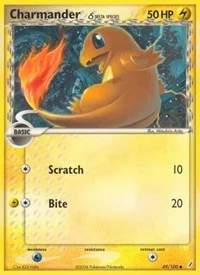 Charmander (Delta Species) | 49/100 | Normal | Crystal Guardians