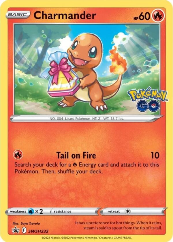 Charmander SWSH232 Holofoil SWSH: Sword & Shield Promo Cards Charmander SWSH232 Holofoil SWSH: Sword & Shield Promo Cards