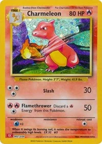 Charmeleon | 002/034 | Holofoil | Trading Card Game Classic Charmeleon | 002/034 | Holofoil | Trading Card Game Classic