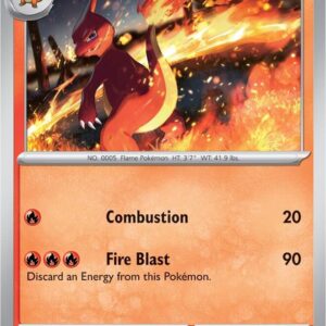 Charmeleon 005/165 Reverse Holofoil SV: Scarlet & Violet 151 Charmeleon 005/165 Reverse Holofoil SV: Scarlet & Violet 151
