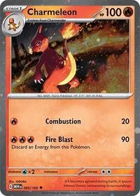 Charmeleon | 005/165 (Cosmos Holo) | Holofoil | Miscellaneous Cards & Products