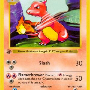 Charmeleon 024/102 1st Edition Base Set (Shadowless)