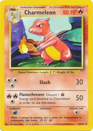 Charmeleon 024/102 Normal Base Set