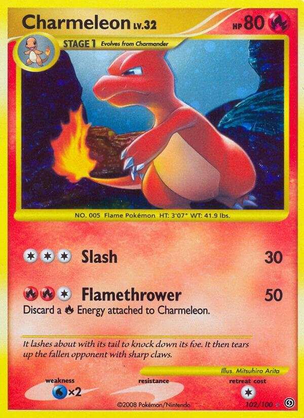 Charmeleon 102/100 Holofoil Stormfront Charmeleon 102/100 Holofoil Stormfront