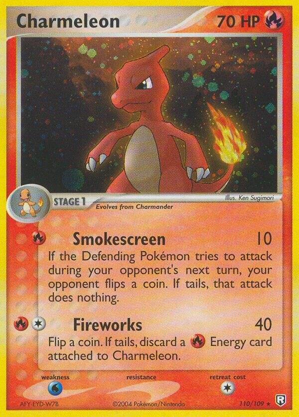 Charmeleon 110/109 Holofoil Team Rocket Returns