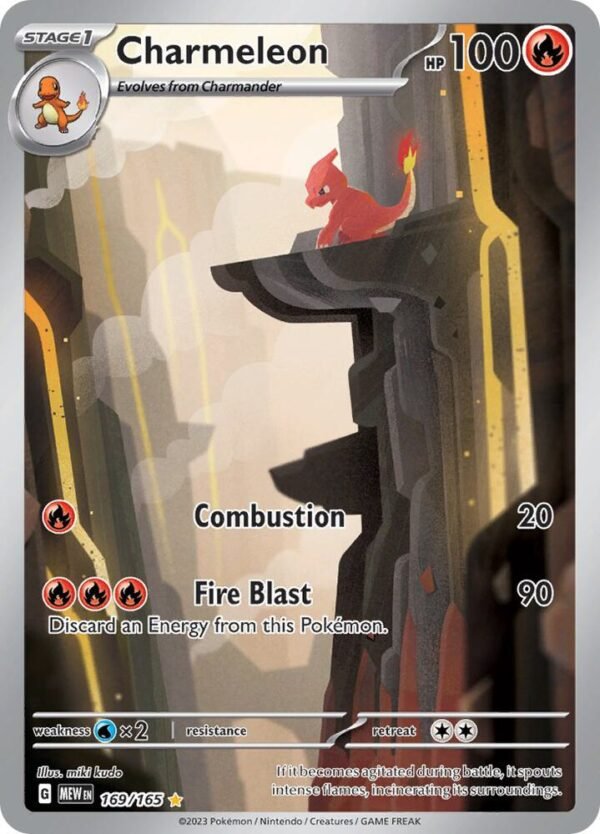 Charmeleon 169/165 Holofoil SV: Scarlet & Violet 151