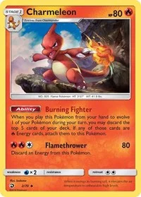 Charmeleon | 2/70 | Normal | Dragon Majesty