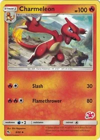 Charmeleon | 8/68 (#15 Charizard Stamped) | 008/068 | Normal | Battle Academy