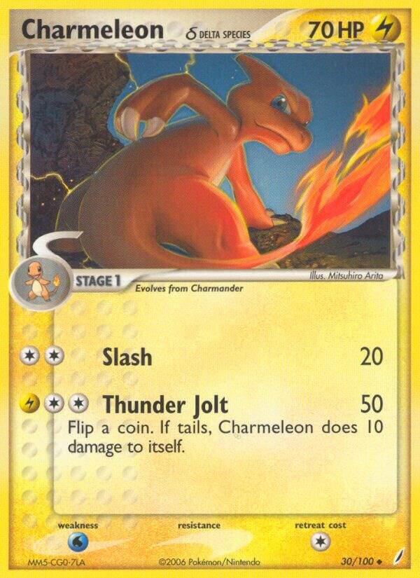 Charmeleon (Delta Species) 30/100 Normal Crystal Guardians