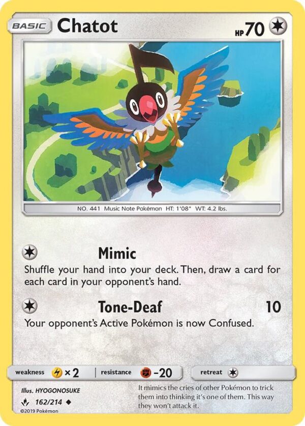 Chatot 162/214 Normal SM – Unbroken Bonds