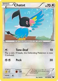 Chatot | 85/108 | Normal | Dark Explorers