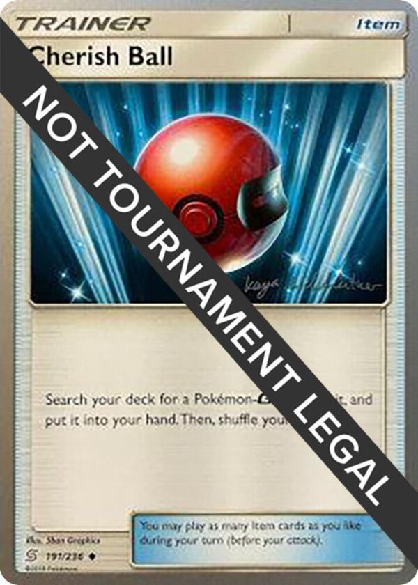 Cherish Ball 2019 (Kaya Lichtleitner) 191/236 Normal World Championship Decks