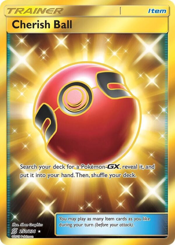 Cherish Ball (Secret) 250/236 Holofoil SM – Unified Minds Cherish Ball (Secret) 250/236 Holofoil SM – Unified Minds