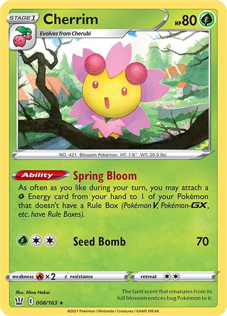 Cherrim 008/163 Normal Deck Exclusives