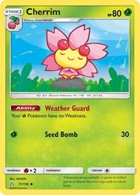 Cherrim | 11/156 | Reverse Holofoil | SM - Ultra Prism Cherrim | 11/156 | Reverse Holofoil | SM - Ultra Prism