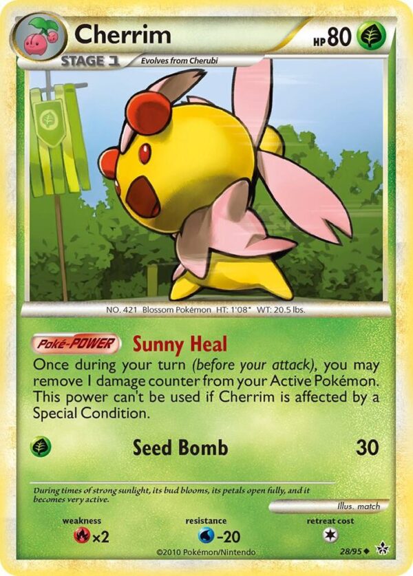 Cherrim 28/95 Normal Unleashed Cherrim 28/95 Normal Unleashed