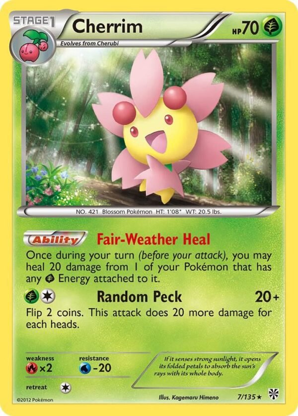 Cherrim 7/135 Reverse Holofoil Plasma Storm