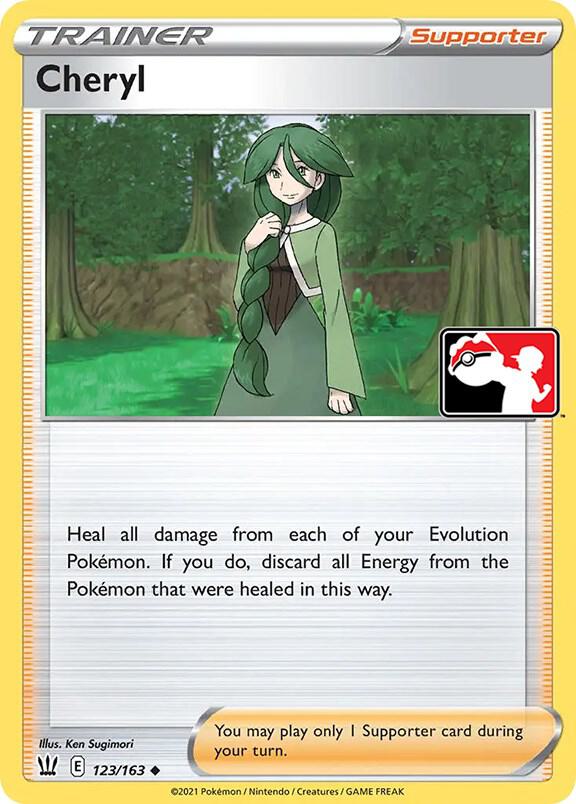 Cheryl 123/163 Normal Prize Pack Series Cards