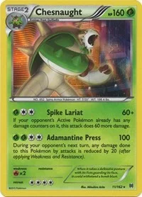 Chesnaught | 11/162 | Holofoil | XY - BREAKthrough