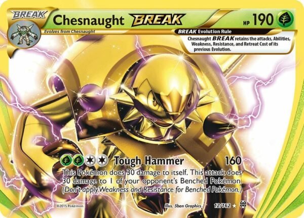 Chesnaught BREAK 12/162 Holofoil XY – BREAKthrough